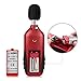 Tacklife Noise Decibel Meter, SLM01 Portable Digital Sound Level Meter Tester 30dBA~130dBA, Max/Min/Hold Mode, Large LCD Screen Display (Battery Included)