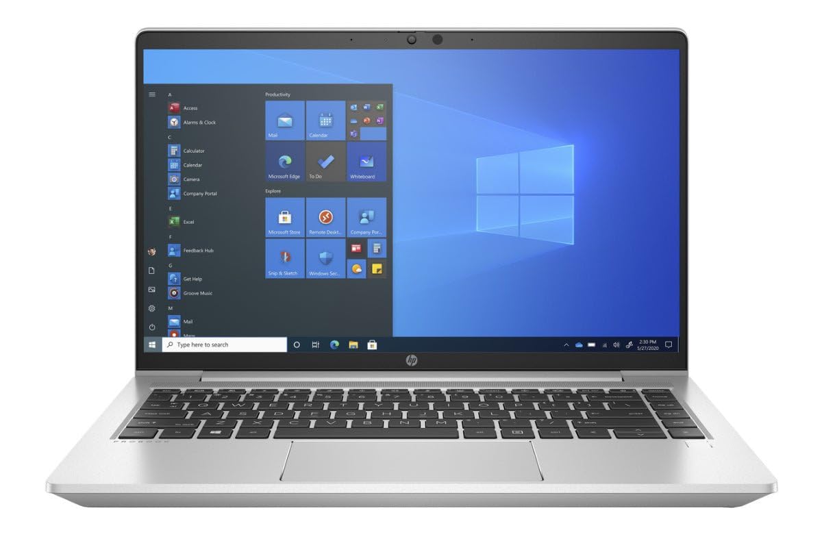 HP ProBook 640 G8 14 Zoll 1920x1080 Full HD Intel Core i5 1145G7 256GB SSD Festplatte 16GB Speicher Windows 11 Pro Webcam Notebook Laptop (Generalüberholt) 3