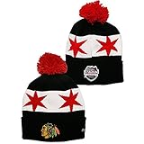 NHL 2016 Stadium Series Reebok Cuffed Knit Hat with Pom