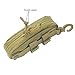 LIVIQILY Tactical MOLLE Glasses Shockproof Protective Box Portable Outdoor Sunglasses Pouch Eyewear Carry Case (Tan)