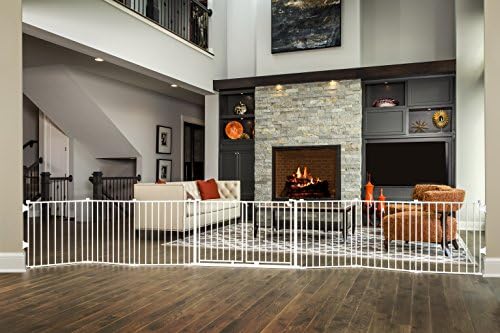 regalo 6 panel super wide baby gate and playard 2 in 1