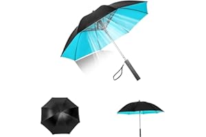 3 in 1 Umbrella with Fan, USB Rechargeable Portable Umbrella, Uv Blocking Umbrella with Fan, Misting Umbrella with Fan for Fi