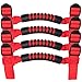 Danti 4 x Roll Bar Grab Handles Grip Handle For Jeep Wrangler YJ TJ JK JK JL JLU Sports Sahara Freedom Rubicon X & Unlimited 1955-2018