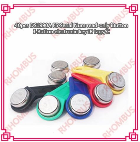 50 pcs DS1990A F5 Serial Num Read-only  iButton  I-Button Electronic Key IB TAG