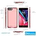 iPhone 8 Plus / 7 Plus / 6S Plus Battery Case, SUNWELL High Capacity Ultra Slim External Charger Case iPhone 8 Plus / 7 Plus / 6 Plus / 6S Plus,4200mAh Battery Pack Juice (Rose Gold-5.5