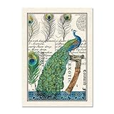 Michel Design Works Peacock Kitchen Towel