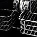 HASKO accessories - Powerful Vacuum Suction Cup Shower Caddy - Basket for Shampoo, Conditioner, Soap - Rustproof Stainless Steel (Chrome)