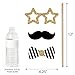 Big Dot of Happiness 2025 Gold New Year's Eve Photo Booth Props, 2025 New Year's Eve Party Props Kit, New Year's Eve Party Supplies, 20 Count