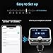 (Upgraded Version) Bluetooth FM Transmitter, ToHayie Wireless Radio Adapter Stereo Music Player 1.8” LCD Display with Dual USB Charging Ports, Supports Hands-Free Calling, AUX, TF Card and U-Disk