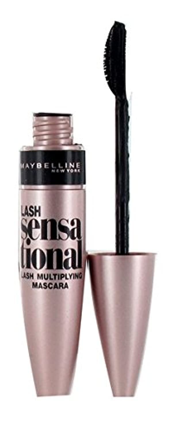 2 x Maybelline Lash Sensational Lash Multiplying Mascara Black 9.5ml New