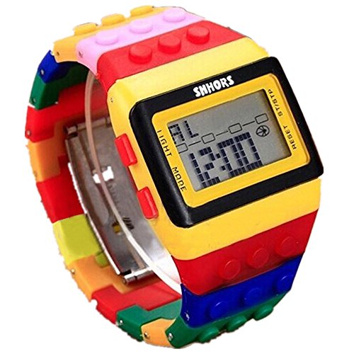 Goddessvan Colorful Digital Wrist Watch Best of all, its suitable for men, women and kids