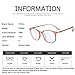 Blue Light Blocking Glasses Computer Glasses FEIDU Blue Light Glasses FD8001 (Pink)