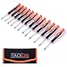 Precision Screwdriver Set, TACKLIFE 12Pcs Precision Repair Tool Kit, Philips, Slot, Torx Star, Magnetic Tips, for Phone/Watch/Jewelry/Eyeglasses/PC Repair - HSS2A…