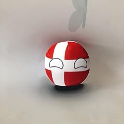 QXXKJDF 7.9-inch 3.9-inch Country Ball Plush