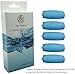 5 Pack Extra Coarse Pedicure Rollers Amope Wet Dry Compatible Amope Refill Compatible with Amope Pedi Perfect Wet Dry Foot File