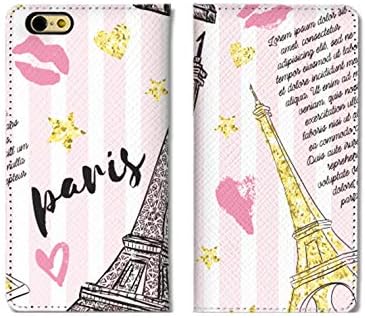 Amazon Chatte Noir Xperia Z5 ケース Xperiaz5 ケース 手帳型 おしゃれ パリ Paris エッフェル塔 ハート ピンク 大人可愛い B シボ加工 高級puレザー 手帳ケース ベルトなし ケース カバー 通販