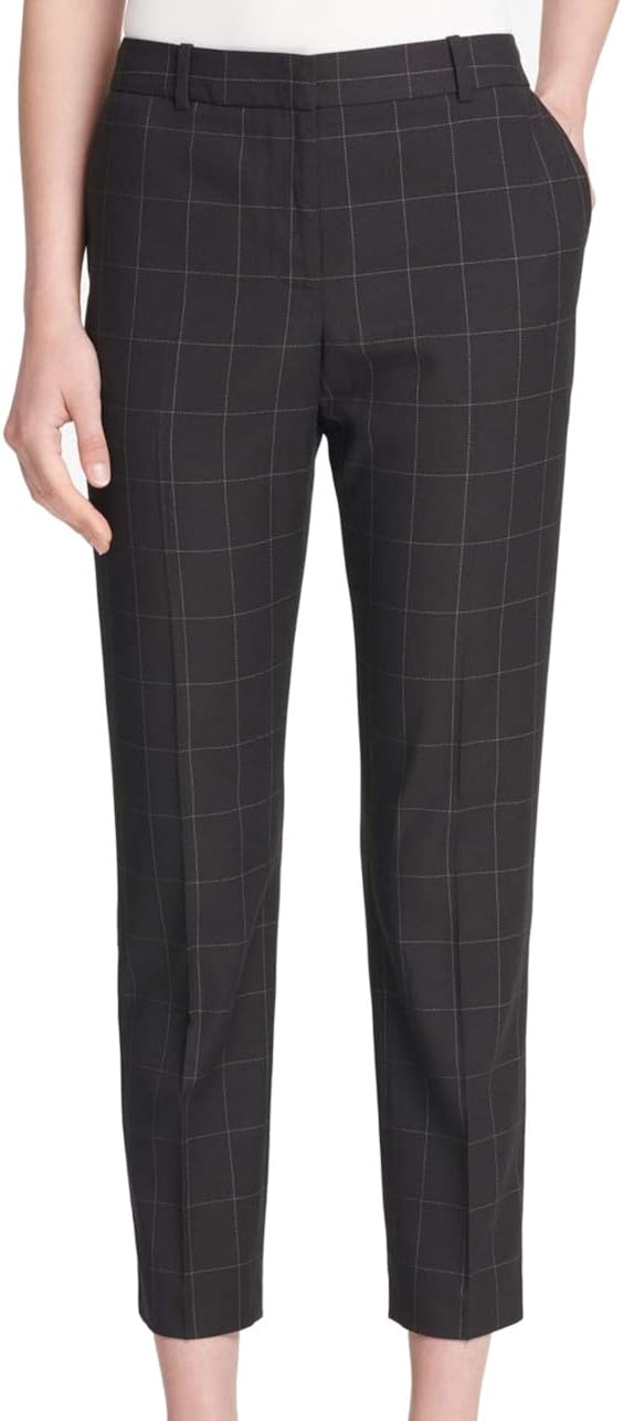 plaid business pants
