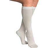 ITA-MED Anti-Embolic Knee Highs Stockings Light Compression Socks (18 mmHg) Medical Orthopedic Support Hose for Varicose Veins Edema Support for Swelling, Soreness, Pain and Aches H-510, Medium