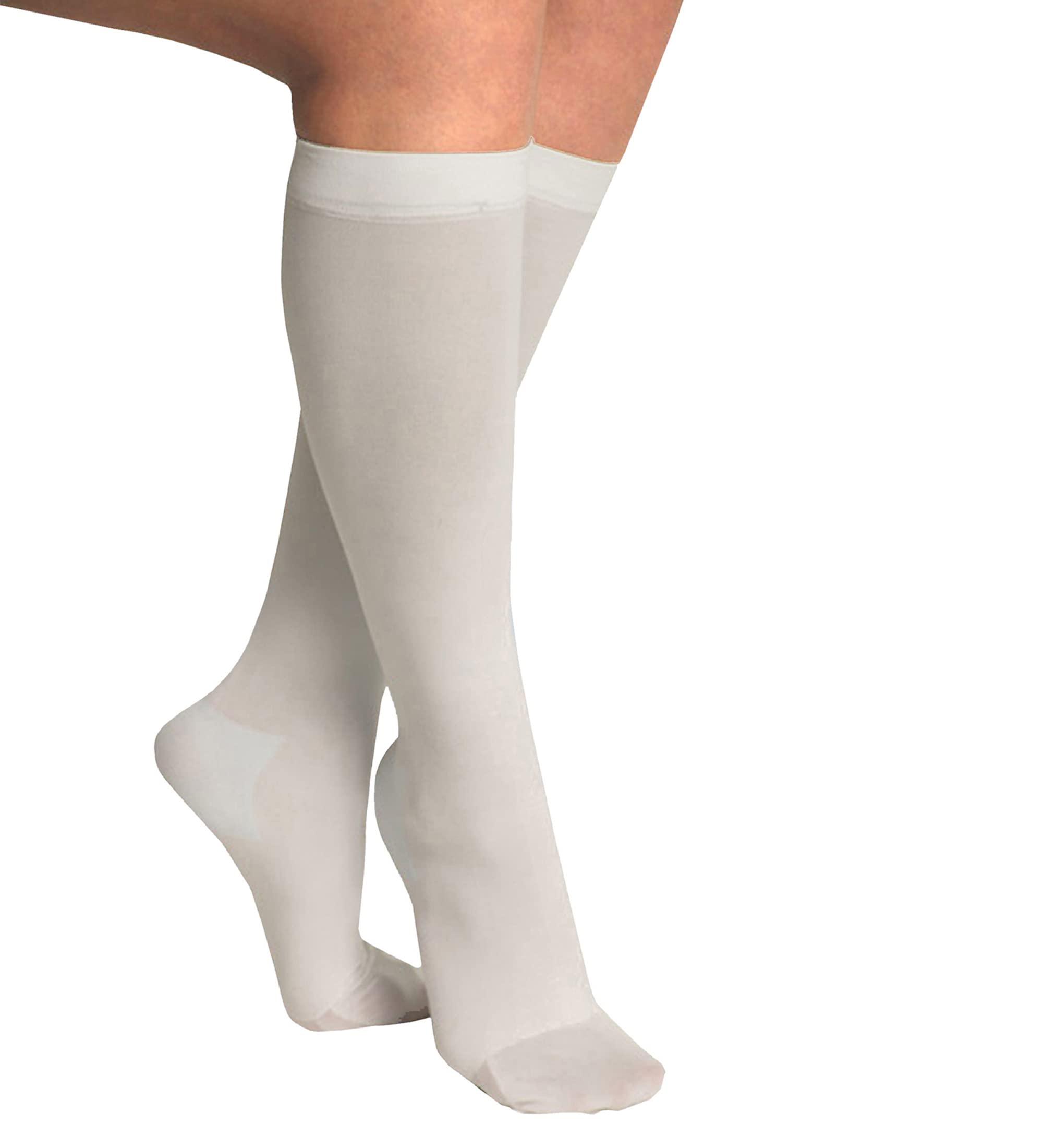 ITA-MED Anti-Embolism Knee High Stockings for Men & Women, Light Compression Socks (18 mmHg), Medical Orthopedic Support Stockings for Varicose Veins, Edema, Swelling, Soreness, Pain, & Aches, Small