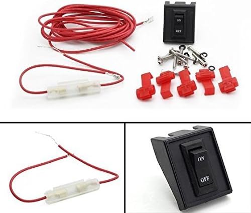 Universal Wiring Pack With Switch For Cab Marker Roof Top Running Clearance Top Light Lamp