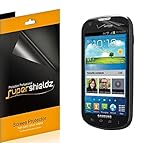 [6-Pack] SUPERSHIELDZ- High Definition Clear Screen Protector Shield For Samsung Galaxy legend / stellar + Lifetime Replacements Warranty [6 Pack] - Retail Packaging