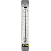 G3/4inch Female Water Liquid Flowmeter,1-10GPM Tube Cylindrical Panel Type Meter,LZM-20G Flowmeter Instrument