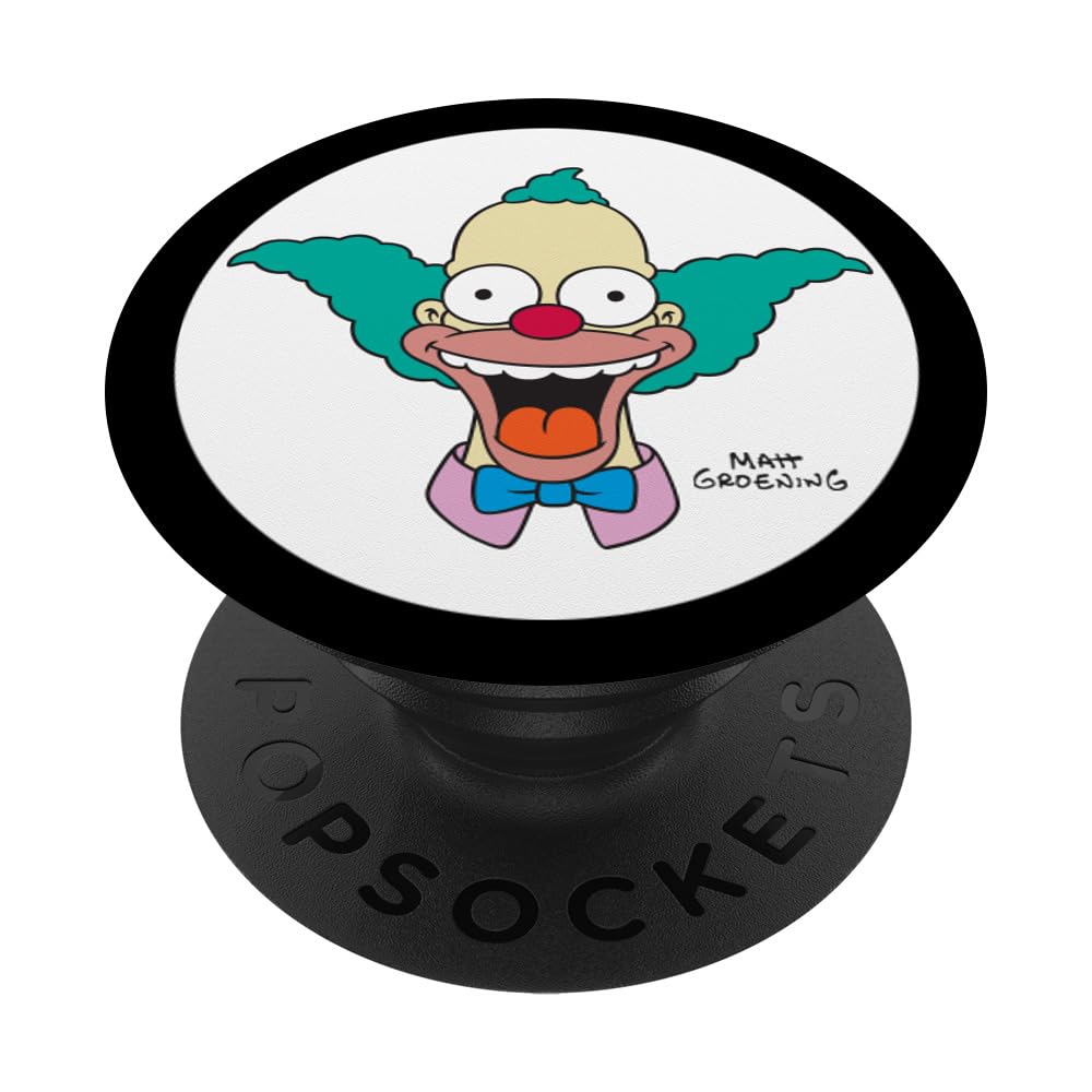 The Simpsons Krusty the Clown Face PopSockets Swappable PopGrip