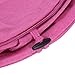 SpruceBay Foldable Round Laundry Hamper Basket with Handles and Drawstring -Fabric Closet Storage Bag - Pink -Organization with Unique Style - Keep your Laundry Room, Closet, and Home Organized