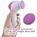 Honmofun Clean and Clear Face Wash Deep Cleansing Gold Facial Kit Clean Face Thoroughly Facial Wash Brush Portable Multifunction Electric Face Facial Cleansing Brush Spa Skin Care Massage Pink