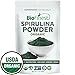 Biofinest Spirulina Powder - 100% Pure Freeze-Dried Vitamins Superfood - USDA Certified Organic Raw Vegan Non-GMO - Boost Digestion Detox Weight Loss - For Smoothie Beverage Blend -4 oz Resealable Bag