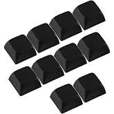 BANYUP 10PCs 1U XDA Profile Keycap Set Multi Color PBT Blank Keycaps Mechanical Keyboard Installation Stylish Keycaps