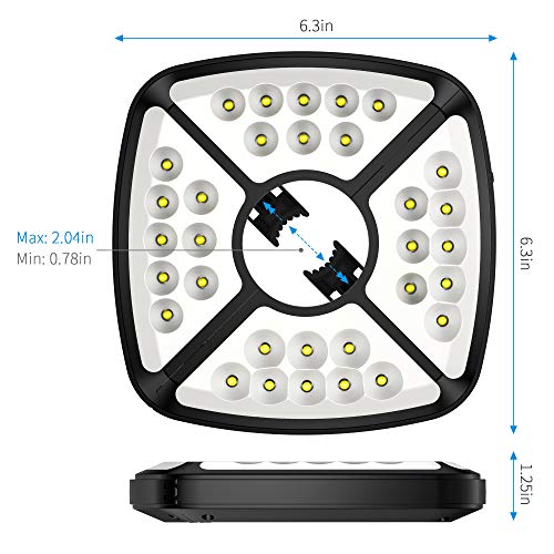 ã€32 LEDã€‘Patio Umbrella Lights, Rechargeable LED Umbrella Lights Cordless Super Bright Umbrella Pole Light for Patio Umbrellas, Camping Tents and Other Outdoor Use,Â 2 Level Dimming Switch