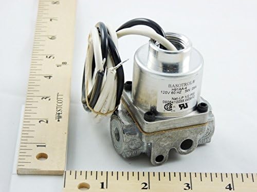 BASO Gas Products LLC H91AA4 1/8" 120V GLAS VLV 70,000 BTU