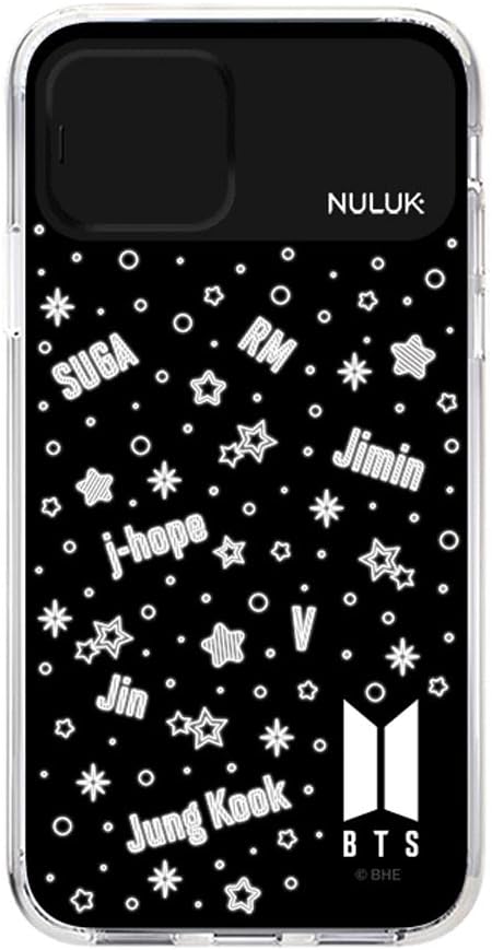 BTS Full Face Light Up Phone Case for Apple iPhone 11/iPhone 11 Pro/iPhone 11 Pro Max/iPhone Xs MAX/XR/XS/X for Samsung Galaxy Note 10/10 Plus