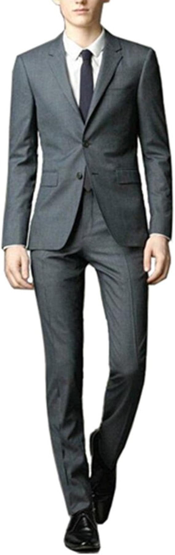 Amazon Co Jp アノミセ メンズスーツ 2ツボタン スーツセットアップ ビジネススーツ パンツウォッシャブル機能 洗えるパンツ プリーツ加工 防シワ スリムスーツ スリム スーツ メンズ 就職 紳士服 結婚式 二次会 就職 オールシーズン対応 服 ファッション小物