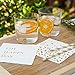 Sunshine Supply Gold Cocktail Napkins - 3-Ply Paper Party Napkins for Wedding Reception, Baby Shower, Bridal Shower, 5 Inch Gold Napkins (Oh Happy Day and Confetti Dots Set)