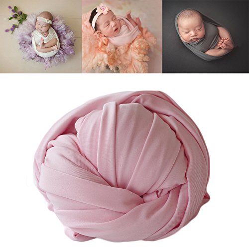 Newborn baby photo props blanket backdrop cotton stretch without …