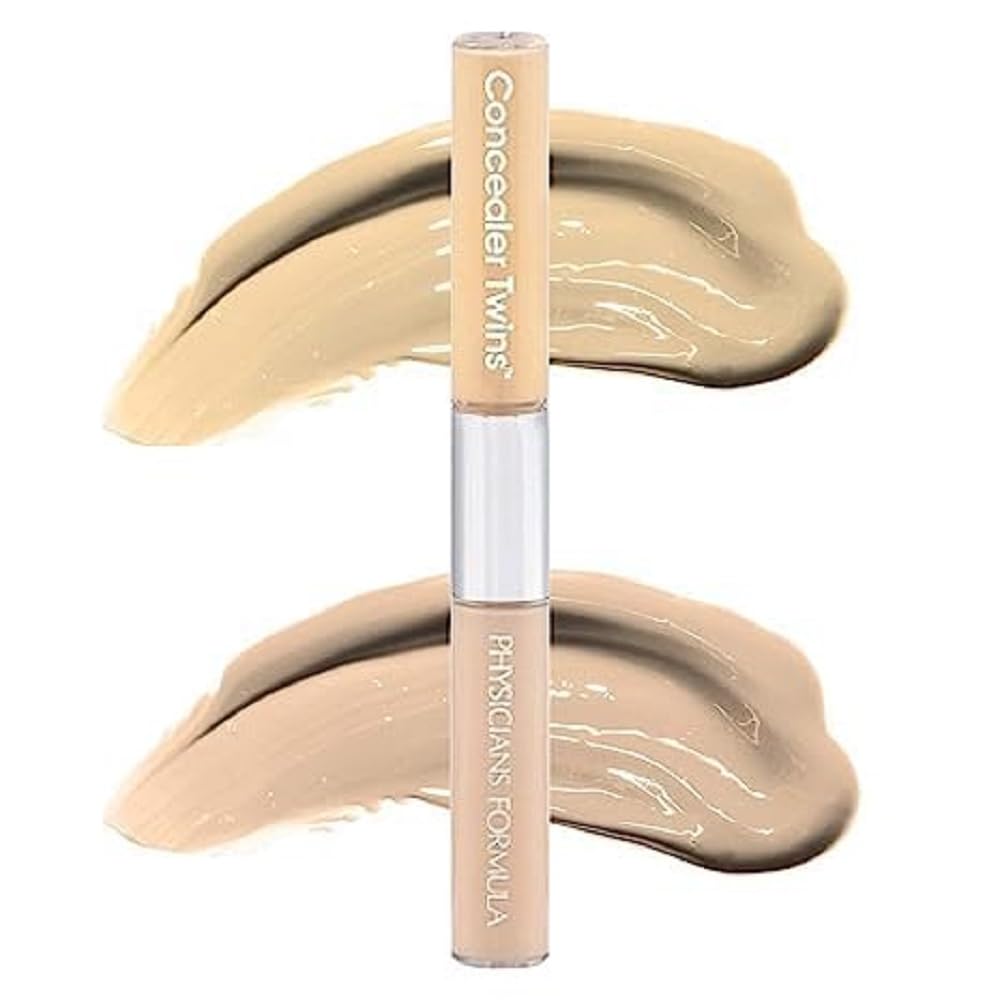 Physician's Formula, Inc. - Concealer Twins Cream Concealer - Double Pointed Concealer Pen - Color Corrective Cream Concealer for a Flawless-Looking Skin - with SPF 10 - Green Light