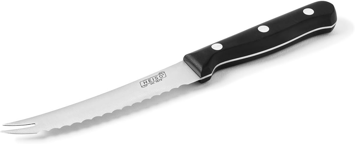 HEISO Tomatenmesser, 13cm Klingenlänge, Käsemesser, Kleines ...