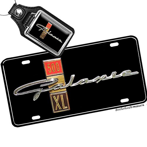 Brotherhood 1963 Ford Galaxie 500 XL Aluminum License Plate with Free Key Ring