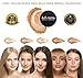 Bellaterra Cosmetics Mineral Powder Foundation | Long-Lasting All-Day Wear | Buildable Sheer to Full Coverage – Matte | Sensitive Skin Approved | Natural SPF 15 (Latte) 9 grams