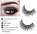 3D Mink Fake Eyelashes -100% Handmade 3D Mink Fur Eyelashes for Makeup with Natural Messy Volume Fluffy Long Hot Thick Fake Eyelashes& Reusable Wispy Lashes 3Pair Package (black-2)