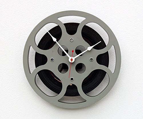 Amazon.com: Movie Reel Clock, recycled motion picture reel, movie