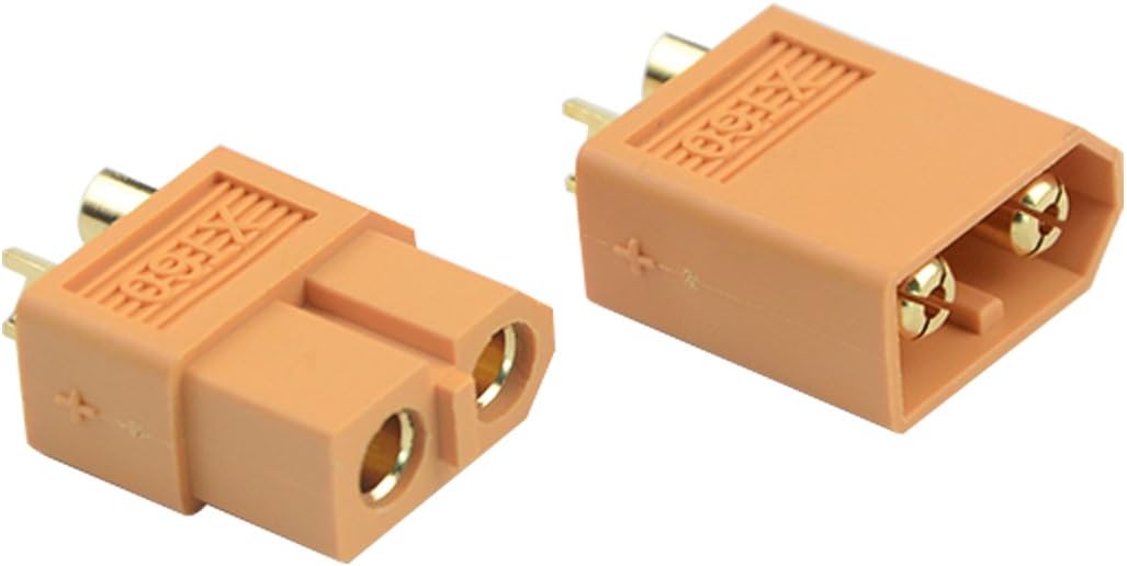 WMYCONGCONG 62 Pcs T-Plug EC3 XT60 Male and Female Adapter Connector with Silicone Wire and Heat Shrink Tube Replacement for RC ESC Lipo Battery Motor - Image 4
