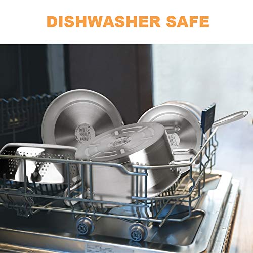 Duxtop Professional Stainless Steel Pots and Pans Set, 18Piece