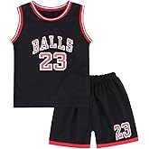 CM C&M WODRO Toddler Kid Basketball Jersey Outfit Baby Boy Girl Letters Tank Top + Track Shorts Sets Boy Summer Clothes