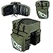 Bike Panniers Waterproof Bag – 3 in 1 Multi Function Messenger Panniers for Bicycles, Bicycle Rear Seat Trunk Bag, Bicycle Saddle Bag for Mountain Cycling by COCO (Army Green)thumb 3