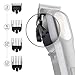 Pro Hair Clipper Set Cordless,BESTBOMG Electric Trimmer Grooming Kit Rechargeable LED Display Stainless Steel Blade for Men Father Gifts with 4 Replaceable Combs and Cleaning Brush