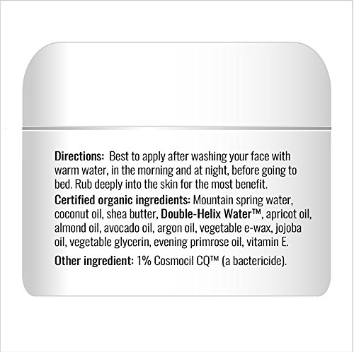 Organic Facial Moisturizer. Revives Aging Skin Quickly. Repairs Dry Skin, Wrinkles, Dark Spots, Irritations And Sunburn. For All Ages And Skin Types.