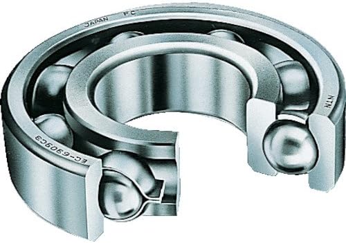 NTNBearing 6311C3 Single Row Deep Groove Radial Ball Bearing, C3 Clearance, Steel Cage, 55 mm Bore ID, 120 mm OD, 29 mm Width, Open